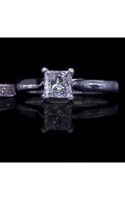 0.75ct GIA Square Diamond Ring