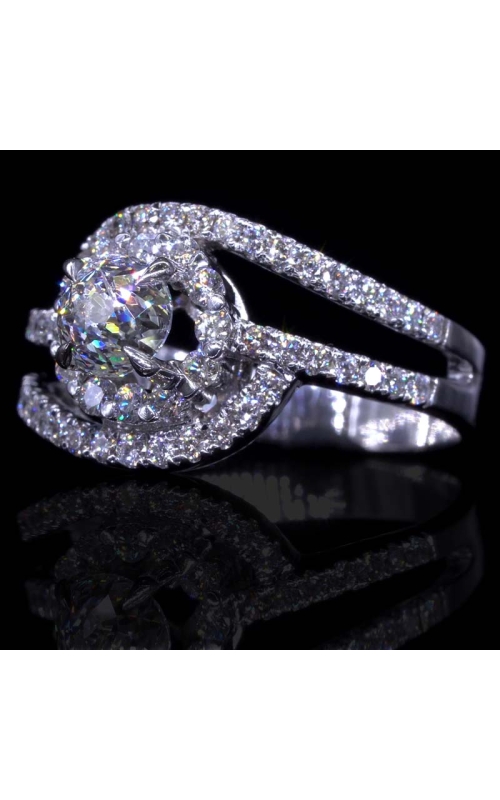1.02ct GIA Round Modified Brilliant Diamond Ring