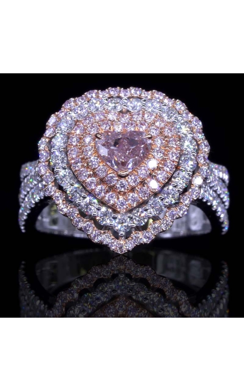 0.5ct GIA Fancy Brown-Pink Diamond Ring