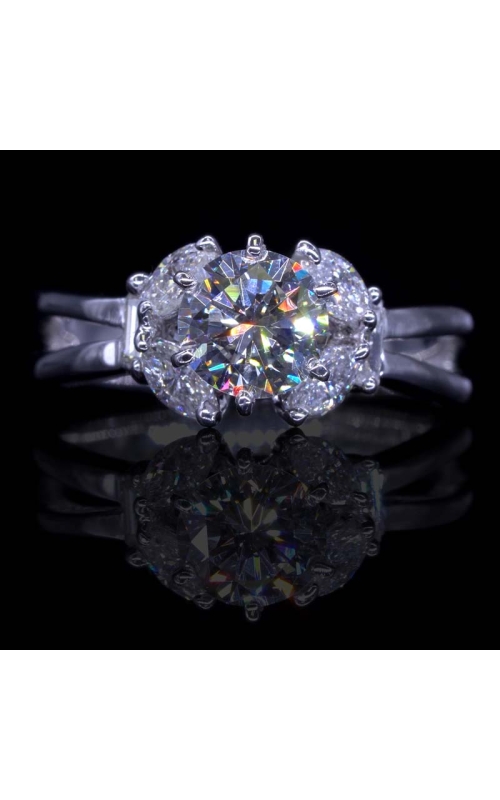 GIA Five Stone Diamond Ring (0.66ct center)