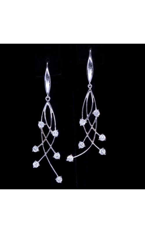 Dangling Diamond Earrings