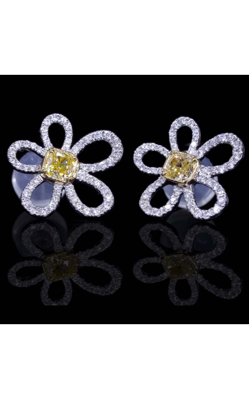 Daisy Diamond Earrings