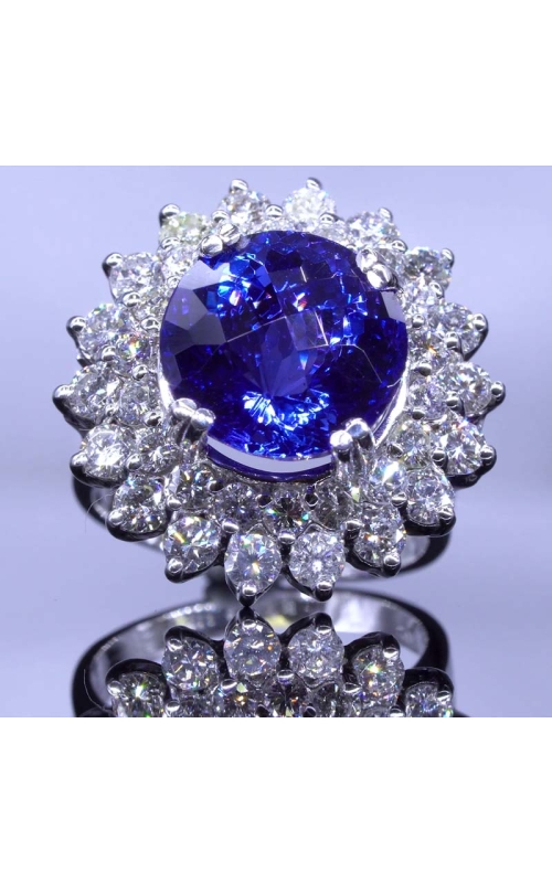 GIA 6.0ct Sapphire Solar Design Ring