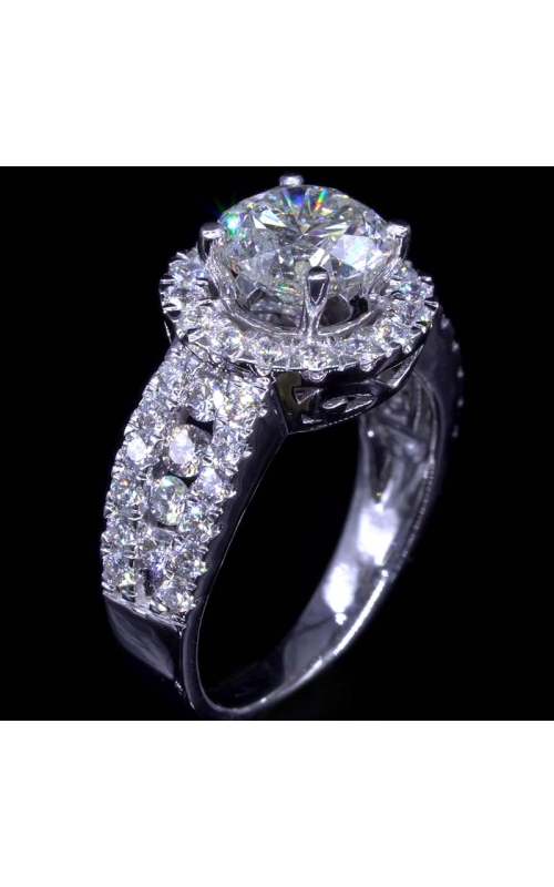 2ct Center Halo Diamond Ring