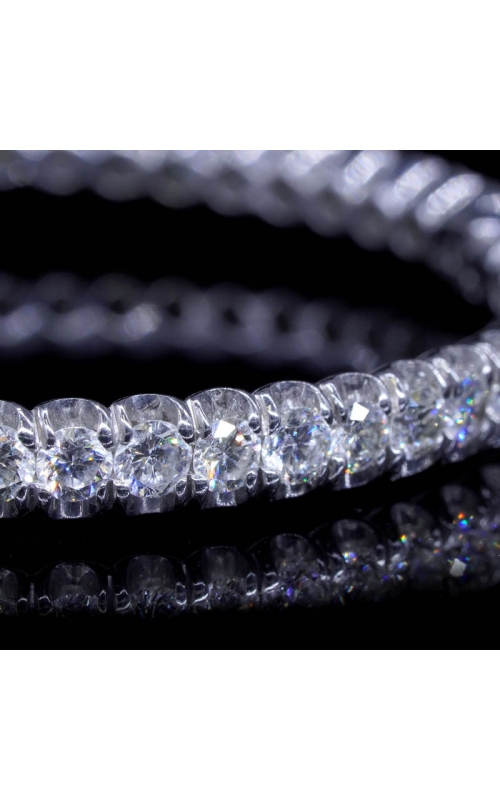 3.5mm Eternity Diamond Bangle