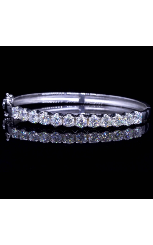 12 Stone Diamond Bangle, 4.5mm each
