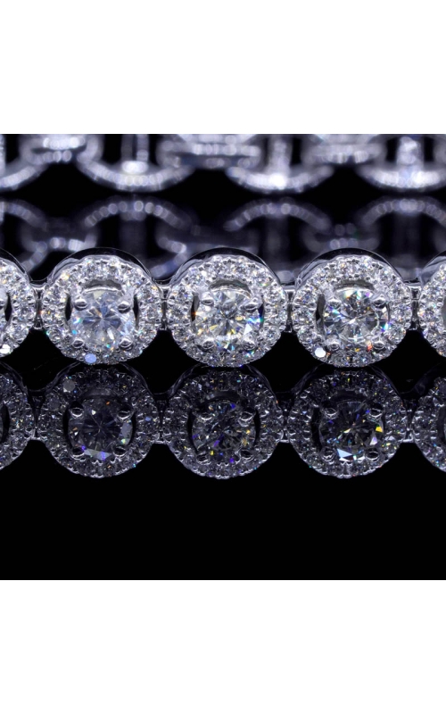9, 4mm Diamond 4mm Bracelet 18k