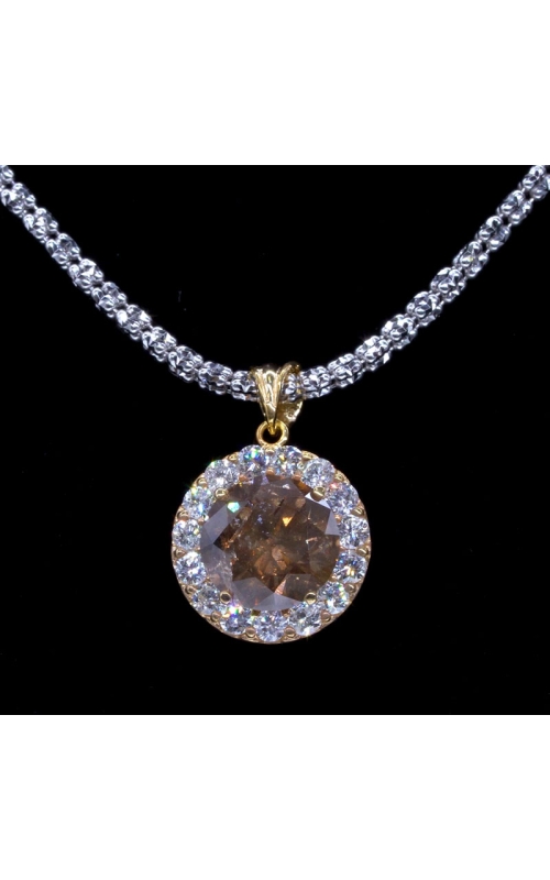 Natural Fancy Brown Diamond Pendant