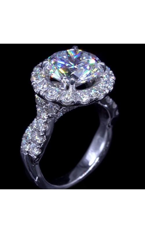 Halo Diamond Ring 1.25ct center