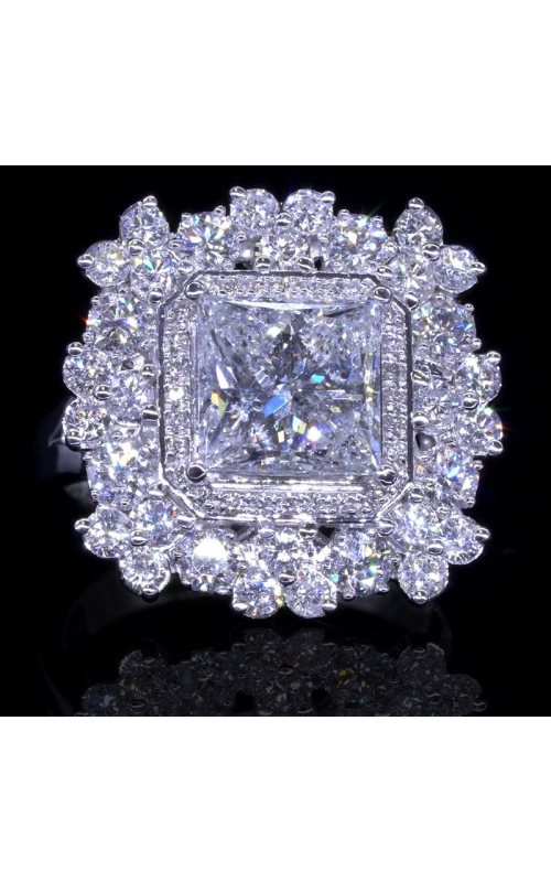 3ct Princess-cut Diamond Ring