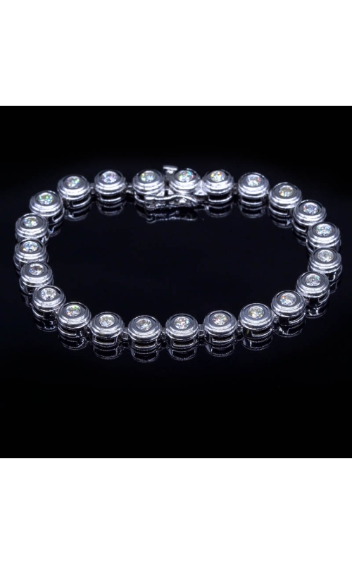 Diamond Bracelet Bezel Set