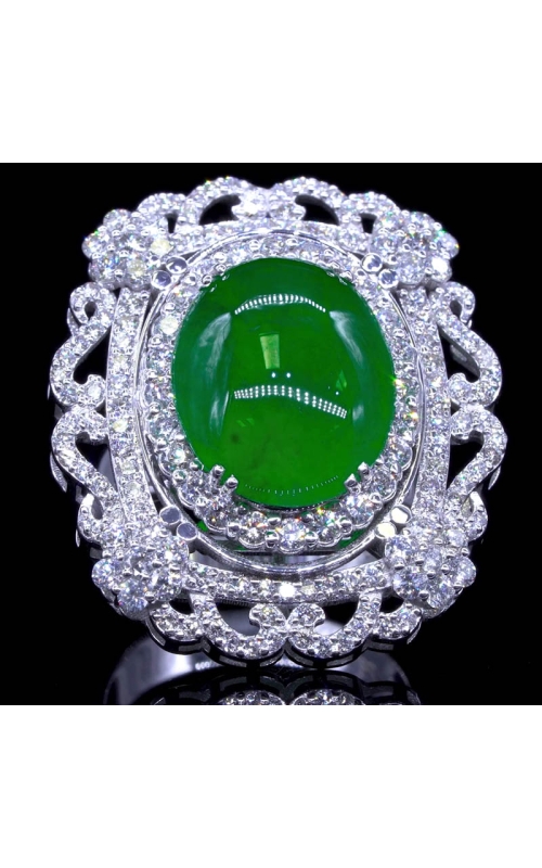 GIA Estate Jade Ring