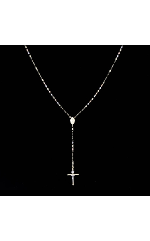 Rosary neckalce Italy 14k