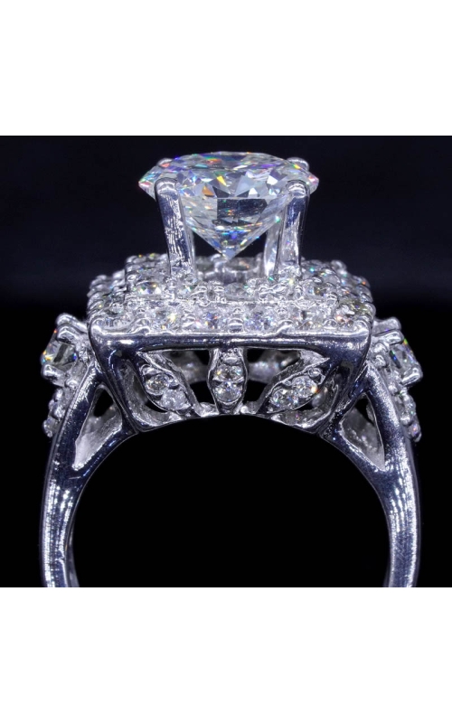 Square Design Diamond Ring